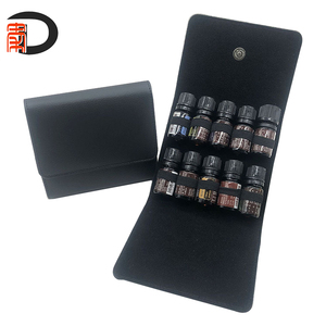 RTS pochette de rangement pour <span class=keywords><strong>voyage</strong></span>, étui de transport des huiles essentielles pour 5 bouteilles de 10 ml - Product Image 2