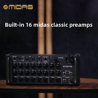 Console de mixage numérique en rack MIDAS MR18 fabriquée en Chine continentale pour les spectacles sur scène, les concerts de groupes, les performances en direct