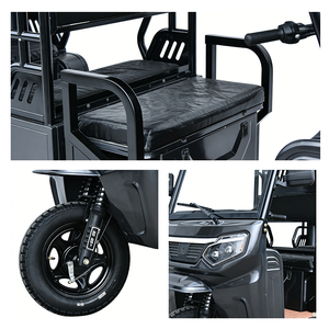 Tricycle électrique à cabine fermée, 3 <span class=keywords><strong>roues</strong></span>, batterie 60V/72V, puissance >1000W, vitesse 50-70 km/h, 3 passagers, capacité 200-300 kg - Product Image 3