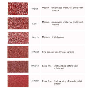 Hoge Kwaliteit 170*140*95 MM-4 Gaten Schuurpapier Muis-Vorm Met Haak En Lus Aluminiumoxide Schuurpapier Voor Metaal En Hout - Product Image 5