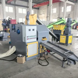 Full Automatic Used Copper Cable Wire Chopping Granulator Separator Recycling Machine On Sell