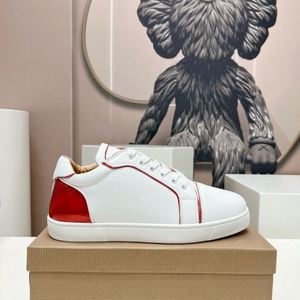 Zapatillas de Tenis Rojas para Hombre 2026, Transpirables, de Cuero, Planas, de Alta Calidad, Diseño Clásico, para Skateboard y Caminar, con Amortiguación - Product Image 1