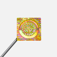 Autocollant hologramme adhésif personnalisé inviolable sceau vide étiquette de sécurité holographique 3D impression de logo pour boîtes de produits
