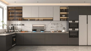 Fabricante de gabinetes de cocina modulares, gabinete de diseño personalizado - Product Image 5