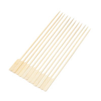 Brochettes jetables écologiques en bambou de 25 cm pour sansagé