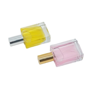 Botella de Perfume Rectangular de Vidrio Transparente Elegante de la Mejor Calidad, Botella Vacía de 30ml 50ml 100ml, Envase de Cosméticos con Atomizador - Product Image 2