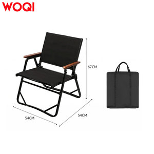 Silla Plegable WOQI para Jardín, Camping, Aire Libre, Portátil para Camping, Picnic, Pesca, Barbacoa, Asiento de Director, Marco de Aleación de Aluminio - Product Image 3
