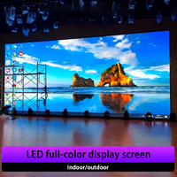 Écran LED couleur haute résolution P1.86 pour intérieur, 320*160mm, pour les zones de vente en magasin et les panneaux publicitaires