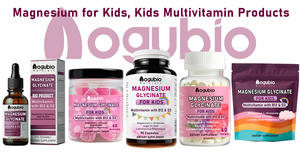Multivitamínico para niños de glicinato de magnesio OEM con vitamina B12 y D3 y Suplemento probiótico en polvo de mezcla de magnesio - Product Image 3