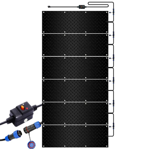 Sistema de alfombrillas calefactoras eléctricas flexibles para exteriores del fabricante 220V/110V almohadilla de fusión de nieve de goma antideslizante para exteriores 25*75cm individual - Product Image 1