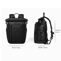 Nouveau sac à dos pour homme avec grande capacité, sac à dos multifonctionnel imperméable pour ordinateur portable, sac à dos de voyage décontracté