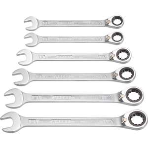 ชุดประแจวงล้อสีน้ำตาลแดง606/6-1ลพิเศษฉุดนอก12จุด ∙ 6-ชิ้น-21นิ้ว-32นิ้ว - Product Image 1