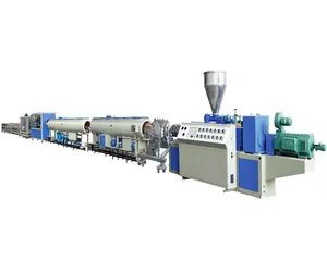 Mesin ekstruder mesin ekstruder pipa PE PVC plastik mesin pembuat garis ekstrusi lini produksi