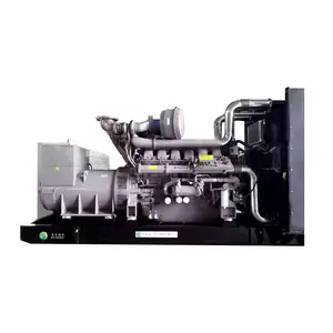 Conjunto de generador de abierto Industrial, 20kva, 25kva, 30kva, 50kva, grupo electrógeno diésel con dosel, remolque móvil