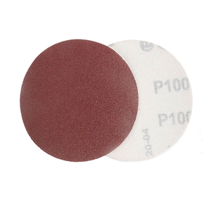 Disques abrasifs en oxyde <span class=keywords><strong>d</strong></span>'aluminium à crochets et boucles PSA, dureté moyenne, 125 mm, épaisseur 0,2 mm, pour meuleuse, OEM, OBM, personnalisés - Product Image 3