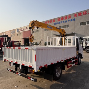 五十铃 KV100 4x2 手动变速箱移动式起重机卡车 3.2 吨柴油动力伸缩折叠臂新型车载起重机 - Product Image 4