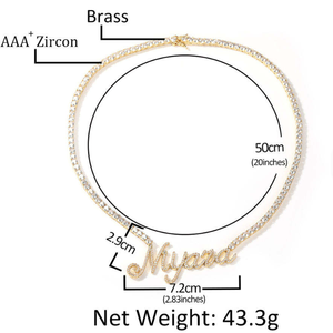 Collier Chaîne Maillons Personnalisé en Acier Inoxydable Or 18 Carats avec Pendentif Lettre Gravure Nom Logo <span class=keywords><strong>pour</strong></span> Hommes Femmes Fêtes Tendance - Product Image 4