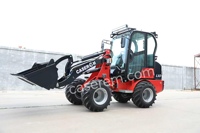 CASEREM Nueva Minicargadora 4x4 de 18.2kW con Motor Diésel Eaton, Sistema Hidráulico Euro5, 1 Año de Garantía, Cucharón de 0.6m, Giro Corto