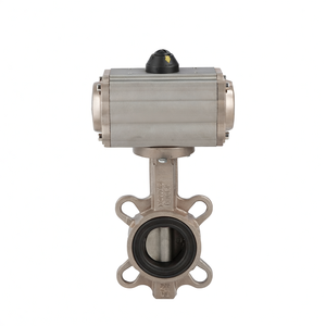 Venta de Liquidación COVNA B2B, Válvula de Alivio Neumática, Válvula de Mariposa Neumática de Retorno por Resorte con Asiento de EPDM, Tipo Wafer Accionada por Aire - Product Image 5