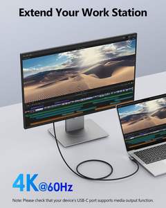 Syong 20Gbps 100W Usb C <span class=keywords><strong>3</strong></span>.2 Gen 2 Snel Opladen Voor Iphone 17 16 Pro Max Macbook Game Apparaat Haaks Gevlochten 0.2M 0.3M 2M 3M - Product Image 3