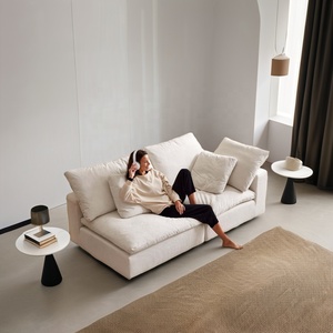 Gran oferta <span class=keywords><strong>de</strong></span> lujo con luz nórdica, funda extraíble para sofá <span class=keywords><strong>de</strong></span> 2 asientos, <span class=keywords><strong>de</strong></span> ganso <span class=keywords><strong>plumón</strong></span>, sofá Modular <span class=keywords><strong>de</strong></span> lujo para sala <span class=keywords><strong>de</strong></span> estar, muebles <span class=keywords><strong>de</strong></span> sala <span class=keywords><strong>de</strong></span> estar - Product Image 5