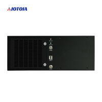 Boîtier PC industriel mural 7 emplacements pour ordinateur de contrôle, 2 LAN, 8 USB, 6 COM, 7 emplacements d'extension pleine hauteur IPC 6037