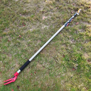 กรรไกรตัดผลไม้แบบยืดหดได้ Jxl ด้ามจับอะลูมิเนียมอัลลอย 3 ท่อน ใบมีดสแตนเลส สำหรับตัดแต่งกิ่งสูง - Product Image 2