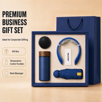 Ensemble cadeau d'entreprise de luxe personnalisé avec logo personnalisé, ensembles cadeaux exécutifs pour femmes pour les occasions de Noël