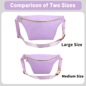 Custom Print Nylon Waist Hip Crossbody Bum Sling Pouch Utility <b>Money</b> <b>Belt</b> Bag Fanny Pack <b>for</b> <b>Women</b> Packs - Product Image 3