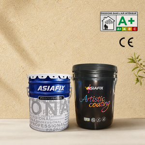 สีทาผนังชนิดน้ำจากเส้นใยฟางข้าวธรรมชาติ พร้อมแปรงทา สไตล์วินเทจ รัสติก สำหรับตกแต่งบ้านและวิลล่า - Product Image 6