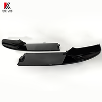Pabrik Baru Menjual Spoiler Bibir Bumper Depan 2-PIECE F10 F11 M Performance Glossy Black Cocok untuk Seri 5 2010-2017 Kualitas Tinggi