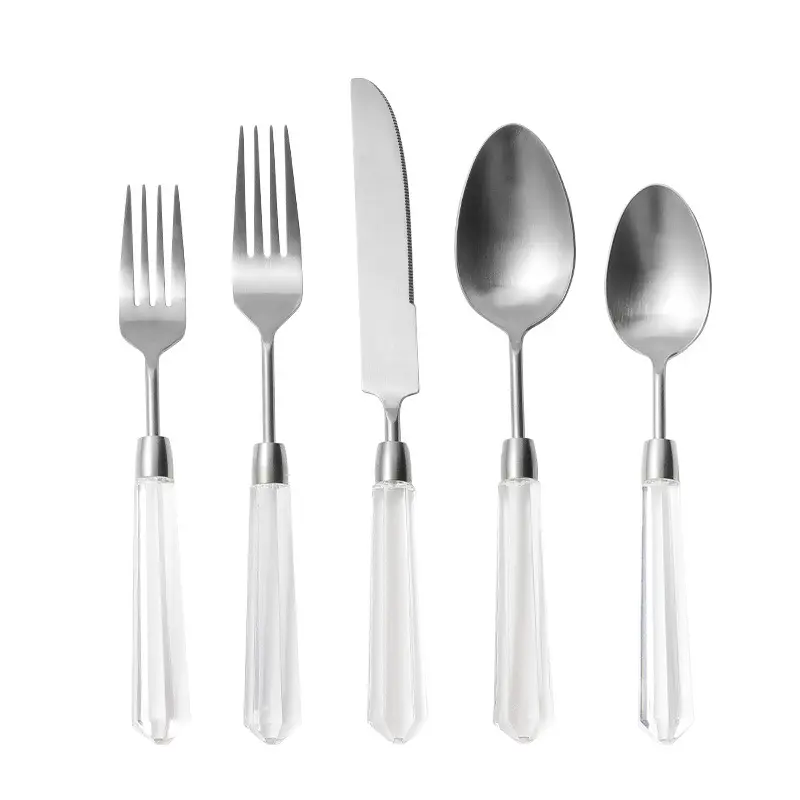 Creative Flatware Set Stainless Steel Cutlery Spoon Fork Knife For Home Party