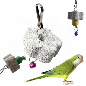 Prodotti parrocchetto giocattoli uccelli bocca pappagallo macinazione <span class=keywords><strong>bla</strong></span> pietra uccello giocattolo gabbia molare pietra giocattolo - Product Image 4