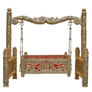 Palna Estilo del Sur de la India para Ceremonia de Namkaran, Decoración Tradicional para Eventos Jhoola, Baby Shower, Baby Jhula, Namkaran Vidhi, Oferta en Londres - Product Image 1