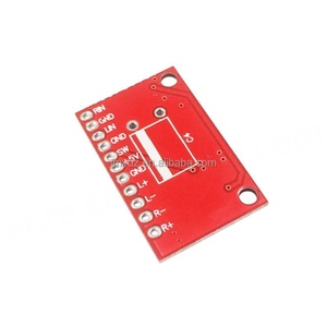 Placa Amplificadora Digital Ultra Mini PAM8403 Roja, Placa Amplificadora Pequeña de Alta Potencia 3W de Doble Canal - Product Image 3