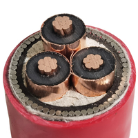 HUADONG 120 mm2 150mm 185mm 3c x 240 mm2 verzinnter Kupfer leiter 3-adrig mv 20 Kv 33kv unterirdisches kupfer gepanzertes Xlpe-Stromkabel