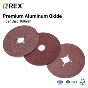 Disque à tronçonner en fibre <span class=keywords><strong>REX</strong></span> de haute qualité 4 pouces 100 mm - Outils abrasifs en gros OBM/OEM pour métal, bois, oxyde d'aluminium - Product Image 1