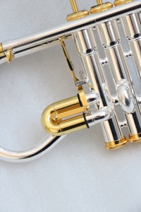 <span class=keywords><strong>Corneta</strong></span> <span class=keywords><strong>soprano</strong></span> Eb con cuerpo de Latón chapado en plata/oro Diapositivas de cuproníquel Accesorios OEM Otro cuerno - Product Image 4