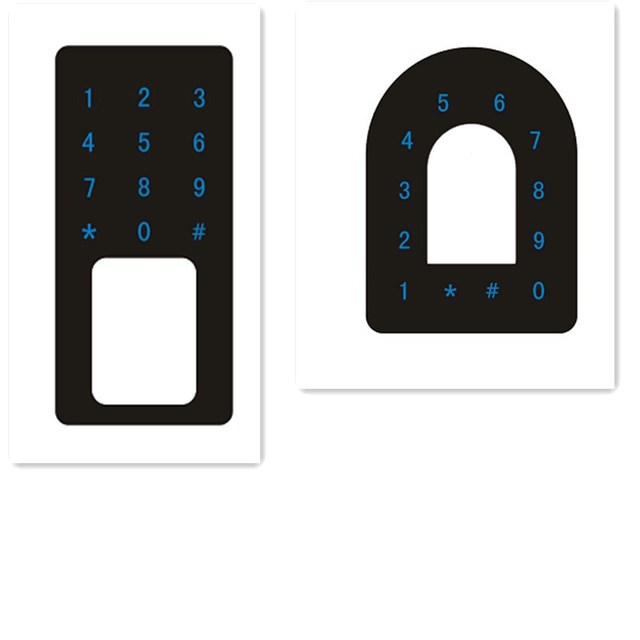 Custom Electronic Glass Intelligent Induction Photoelectric Glass Panel Touch Switch Panel Silk Screen Process Glass