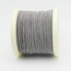 Nichrome80 fusible de doble núcleo Clapton 10ft 24 + 24/38ga ni80 carrete de rollo de alambre de calor eléctrico para bobina rehecha - Product Image 3