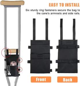 Free sample Hot Sell Taiwan Pearl Coated Hands <b>Crutch</b> bag <b>Walking</b> Sticks Offset Handle <b>Walking</b> Stick Medical <b>Crutches</b> Elderly - Product Image 5