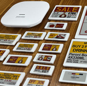 ป้ายราคาอิเล็กทรอนิกส์แบบไร้สายสำหรับซูเปอร์มาร์เก็ตและโรงกลั่นไวน์ ขนาด 2.6 นิ้ว พร้อมจอแสดงผล E-Ink ระบบ ESL/EAS - Product Image 6