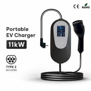 Cargador Portátil <span class=keywords><strong>para</strong></span> Vehículos Eléctricos OEM ODM de 11 kW, 16A 32A 380V, Cable de 5M 10M, IP65, Estación de <span class=keywords><strong>Carga</strong></span> Doméstica <span class=keywords><strong>para</strong></span> <span class=keywords><strong>Autos</strong></span> Eléctricos BYD MG, Uso en Exteriores - Product Image 1