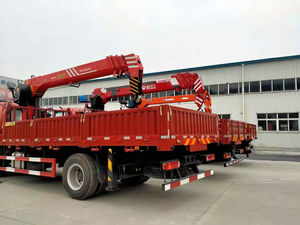 <span class=keywords><strong>Camion</strong></span> à <span class=keywords><strong>benne</strong></span> basculante Foton 4X2 6 tonnes 8 tonnes Monte Crane Hoisting Machinery 12m de rayon d'action - Product Image 4