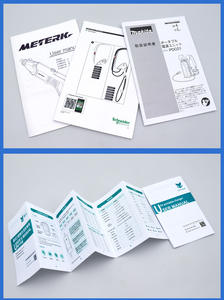 Folletos de papel artístico personalizados más vendidos, carteles de colores, folletos impresos en offset, estilos de formas personalizadas resistentes a la intemperie - Product Image 3