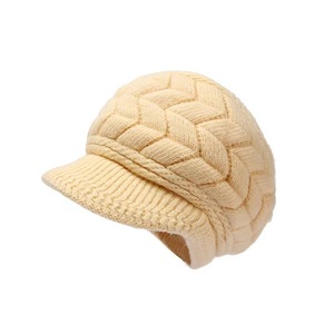 Femmes chaud coupe-vent chapeau Crochet Skullies tricoté hiver casquette mode élégant automne hiver bonnets - Product Image 5