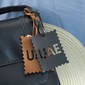 UAE Arabic Letter Keychain Handbag Decoration <b>Bag</b> <b>Charm</b> Pendant Gift Packaging Accessory - Product Image 5