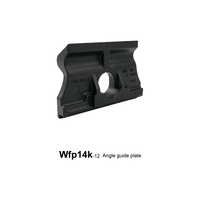 Plaque de guidage angulaire Wfp14k-12 pour système de fixation de rail W14HH EN 13481-2 pour transport lourd et voies ferrées à grande vitesse