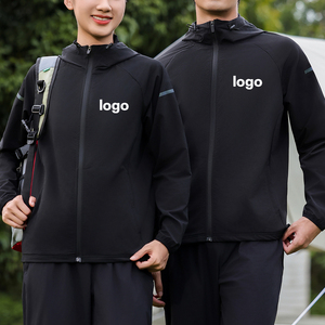 Conjunto de ropa de Gimnasio Profesional para hombres con pretina elástica y chándales de tela que absorben el sudor - Product Image 5