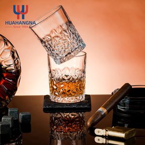 Çift eski moda viski Set şeffaf likör Scotch votka viski şişesi ahşap hediye kutusu düğün parti doğum günü için - Product Image 6